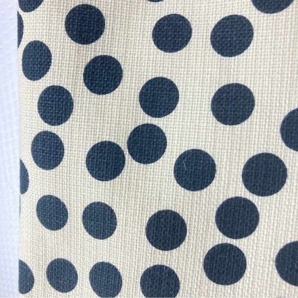 J. Crew Skirt Womens Size 2 Cream Black Polka Dot Zip Back Lined Cute Retro Mini - Picture 4 of 7